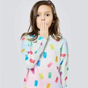 Vibrant Gummy Bear Kids Sweater